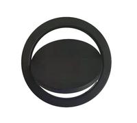 cubo de basura, tapa de cubo de basura, Tapa de basura de acero inoxidable incorporada, tapa de equilibrio de basura a prueba de agua y óxido, fácil de limpiar for el orificio del canal de la puerta d