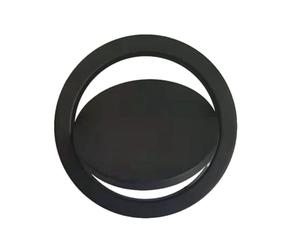 cubo de basura, tapa de cubo de basura, Tapa de basura de acero inoxidable incorporada, tapa de equilibrio de basura a prueba de agua y óxido, fácil de limpiar for el orificio del canal de la puerta d