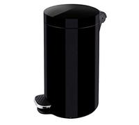 Cubo de basura, volumen 20 L, hxø 450 x 300 mm de color negro