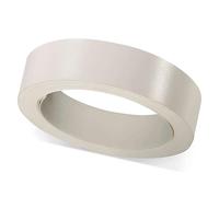 Cubo de borde autoadhesivo | Blanco 19 mm x 5 m rollo liso mate | Melamina Umleimer Bordes Cinta para pegar como cinta adhesiva sin planchar para muebles y estanterías