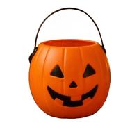 Cubo De Calabaza Cesta Espeluznante de Gran Capacidad para Chuches Snacks y