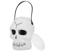 Cubo De Caramelos De Esqueleto De Halloween, Cubo De Golosinas Espeluznantes, Cesta De Mano De Esqueleto, Cubo De Caramelos De Truco O Trato De Halloween Decoración De Fiestas, Regalos Para Niños