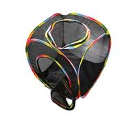 Cubo de carpa de túnel Cat - Tienda Cat Cube, carpa de malla de gato | Conjunto de carpa de túnel interactivo con sonido de arrugas, agujeros de vista y juguetes colgantes, portátiles y plegables para