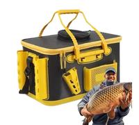 Cubo de cebo - Cubo de pescado portátil multifuncional,Accesorios de para barco Camping Kayak Coche y transporte marítimo