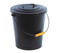 Cubo de ceniza de metal con tapa WERKA PRO