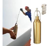 Cubo de Cobre para Muestras de Aceite Petroquímico de Tanques de Combustible, Extractor Portátil de Muestras de Aceite para Gasolina Y Diésel, Sistema de Muestreo(Rope-50m/164ft,500ml)