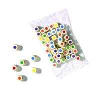 Cubo De Color - 16 Mm - 50 Piezas