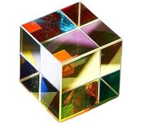 Cubo de cristal óptico en varios tamaños, 30 mm, 40 mm, 50 mm, diseñado para laboratorios de física y artes visuales, cristal de espectro para fotografía