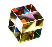 Cubo de cristal óptico en varios tamaños, 30 mm, 40 mm, 50 mm, diseñado para laboratorios de física y artes visuales, cristal de espectro para fotografía