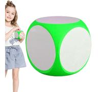 Cubo de de espuma grande - Dados de escritura en seco, juguetes de actividad interactiva, recurso de aprendizaje colaborativo, juego creativo de bricolaje, uso en el aula y en el