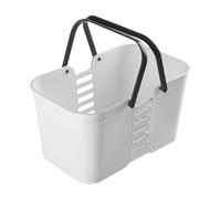 Cubo de ducha portátil: material liso con acabado de ventilación de drenaje, organizador de suministros de limpieza, recurso de almacenamiento profesional, equipo de ducha avanzado, colocació