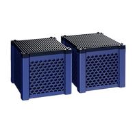 Cubo de filtro con carbón activo para acuarios, estanques y bebederos de agua, purificación eficiente del agua