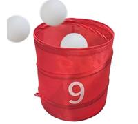 Cubo de Golf para Jardín | Cubo De Almacenamiento para Juego De Práctica De Golf En Patio Trasero - Organizador Portátil De Tela Oxford para Principiantes Y Familias