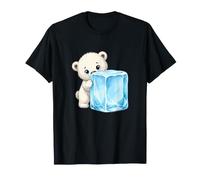 Cubo de Hielo Grande con Oso Polar Kawaii Baby Camiseta