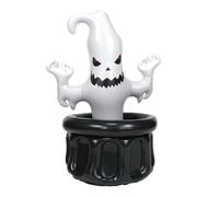 Cubo de Hielo Inflable Contenedor Hinchable de Bebidas con Diseño Fantasma