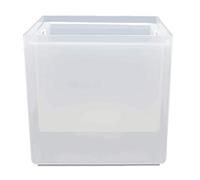 Cubo de hielo LED, 3,5 L, 6 luces de colores, enfriador de champán, enfriador de botellas de champán, enfriador de botellas de champán, enfriador de botellas de champán, bebida, zumo de cerveza, caja