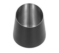 Cubo de Hielo para Champagne Acero Inoxidable, 15 x 16 x 12 cm, Negro - Mayor Duración del Frío, Fácil Limpieza, Ideal para Fiestas y Eventos (negro)