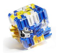 Cubo de Laberinto con Bola rodante 3D, Rompecabezas de Laberinto Grande de 3x3 para Entrenamiento lógico y Enfoque, Juguete Educativo para Enigmas, Regalo para Todas Las Edades, reuniones en el Large