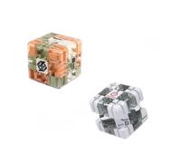 Cubo de laberinto de rompecabezas grande 3D de laberinto, juguete atractivo para el cerebro, bola mágica de 3 x 3 laberintos para aliviar el estrés, un regalo educativo perfecto (2 colores)