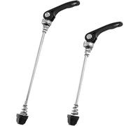 Cubo de Liberación Rápida Bicicletas,Bicicleta de liberación rápida,2 Piezas de Pinchos de Liberación Rápida para Rueda Delantera y Trasera, Compatible con MTB y Bicicletas de Carretera