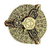 Cubo de Metal - Cubo único, Juego de Dados de dragón portátil, poliédrico | Aleación de Zinc. Comprar Dados de Ruleta en línea, el Mejor Juego de Dados para Principiantes, Juguetes de Ruleta