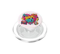 Cubo de Patines con Cassette Retro de Vuelta a los 90 PopSockets PopGrip para MagSafe
