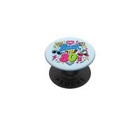 Cubo de Patines con Cassette Retro, Estilo Boombox, Estilo Vintage, de Regreso a los 80 PopSockets PopGrip Adhesivo