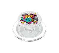 Cubo de Patines con Cassette Retro, Estilo Boombox, Estilo Vintage, de Vuelta a los 90 PopSockets PopGrip para MagSafe