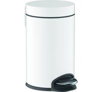 Cubo de pedal AddStoris de hansgrohe, 41775700, Color: blanco mate