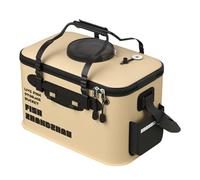 Cubo de pesca portátil - Depósito de agua plegable, bolsa de almacenamiento de peces vivos, soporte de cebo protector para camping de senderismo al aire libre, equipo de aplicación de senderismo