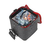 Cubo de pescado plegable portátil de 13 litros, cubo plegable para peces, para ríos, estanques, mochileros, lagos al aire libre, barco, padre, principiantes, hombres, papá y mujeres