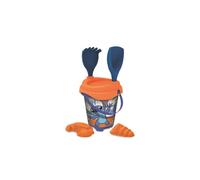 Cubo de playa con moldes - JUPESA - 10x10x10 cm - Multicolor - Cartón - Niños unisex - Juegos de arena y playa