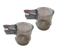 Cubo de polvo de repuesto funcional para aspiradoras de mano HKoenig UP600/UP810 que mantienen el flujo de aire eficazmente (paquete de 2)