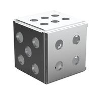 Cubo De Práctica De Soldadura - 17 X 13 Cm, Tamaño Ampliado 108 G, Tarea De Montaje De Acero, Formación Pedagógica Conjunta | Proyecto De Trabajo De Metales Para Principiantes, Cuidado, Atención