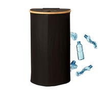 Cubo de Reciclaje | Cubo De Basura Con Sellado Y Bolsa Reutilizable Integrada | Contenedor Impermeable para Exteriores e Interiores - Hogar Cocina Garaje Oficina Baño Dormitorio - Recipiente Ecológico