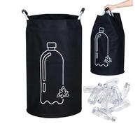 Cubo De Reciclaje Para Cocina | Plegable De 82 Litros Para La Recogida De Botellas De Depósito - Cubo De Basura Para Reciclaje Con Asa De Aluminio,Para Oficina Dormitorio Lavandería Armario Exterior