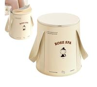 Cubo de remojo de pies portátil - de spa plegable impermeable, estanque de gran capacidad, diseño plegable universal | Remojo terapéutico para el después del senderismo, la