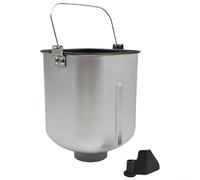 Cubo de repuesto para máquina de pan y paleta de amasado antiadherente de aleación de aluminio diseñado para adaptarse a varias máquinas de pan para hornear mejor