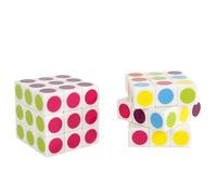 Cubo de rompecabezas mini cubo juguete cerebro juguete colorido compacto