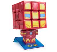 Cubo de Rubik, cubo de Iron Man, rompecabezas para resolver problemas, juguete coleccionable de Marvel, regalos de Navidad para adolescentes, cal