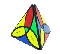 Cubo de rubik qiyi clover pyraminx negro