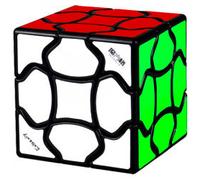 Cubo de rubik qiyi fluffy 3x3 bordes negros