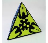 Cubo de Rubik Qiyi Gear Pyraminx con Bordes Negros