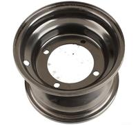 Cubo de rueda de hierro de 7 pulgadas 4x110 PCD para mini para moto Dirt Bike Moped Scooter piezas de repuesto acabado negro