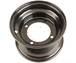 Cubo de rueda de hierro de 7 pulgadas 4x110 PCD para mini para moto Dirt Bike Moped Scooter piezas de repuesto acabado negro