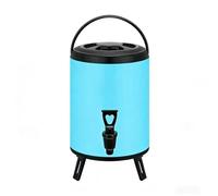 Cubo de Té con Leche con Aislamiento de Doble Pared, Dispensador PortáTil Bebidas a Prueba Fugas para Fiestas y Catering(L,6L)