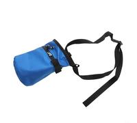 Cubo de tiza con opciones de almacenamiento mejoradas, compañero ideal para levantamiento de pesas o entrenamientos de gimnasio (azul)