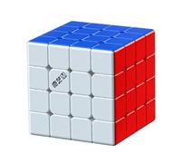 Cubo de Velocidad, QY MS 4x4 Speed Cube Magic Cube Rápido Suave sin Pegatinas Rompecabezas 3D Más Rápido Juguetes