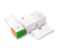 Cubo de Velocidad, QY X-Man Tornado V3M 3x3 Speed Cube Flagship Versión Profesión Estándar Sin Pegatinas Giros Más Rápidos Rompecabezas 3D Juguetes