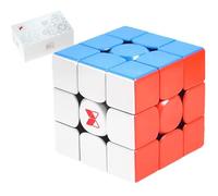 Cubo de Velocidad, QY X-Man Tornado V3M 3x3 Speed Cube Standard Versión Profesión Cubo Estándar Sin Pegatinas Giros Más Rápidos Rompecabezas 3D Juguetes